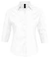 17010 Effect SOL'S Ladies Effect 3/4 Sleeve Fitted Shirt White colour image